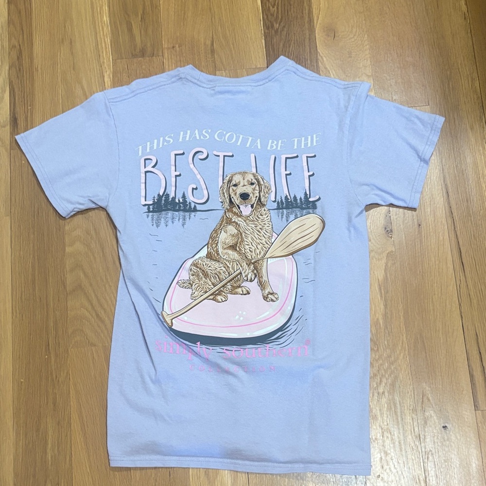Simply Southern “This Has Gottta Be The Best Life" Dog Graphic Tee
